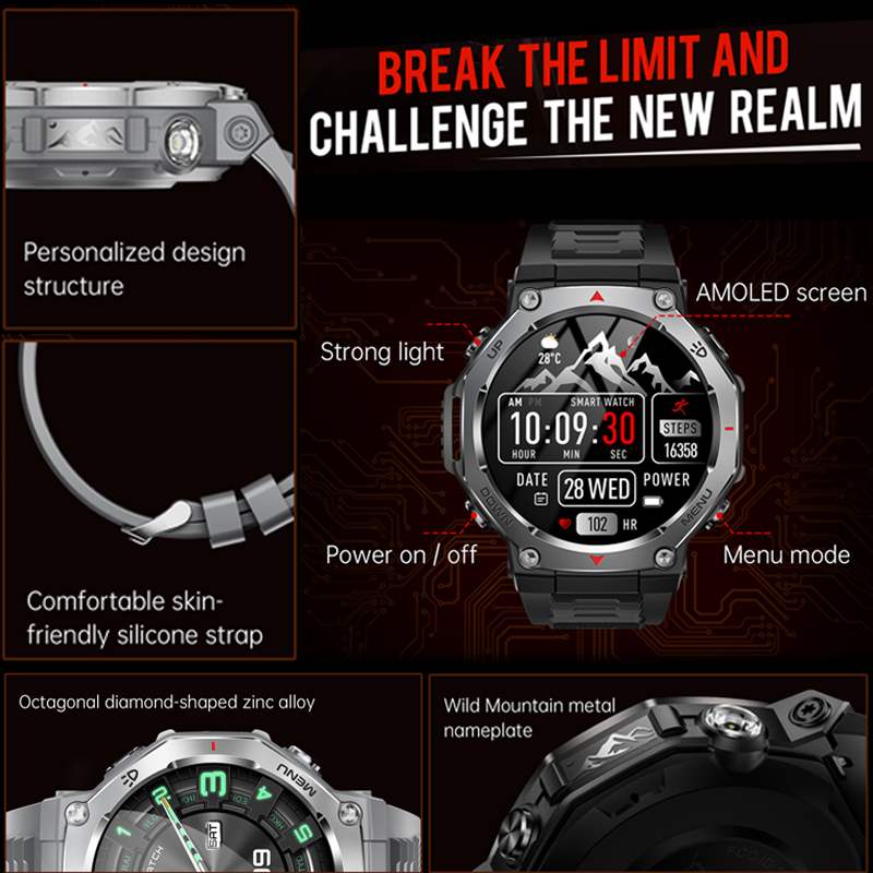 2026 nuevo t-rex 3 Ultra depor - Smartwatch Custom reseña y precio