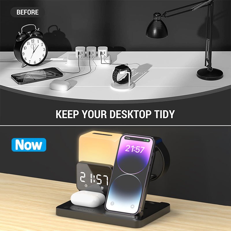 Lámpara Plegable 6 en 1 con Ca - Smartwatch X12 reseña y precio