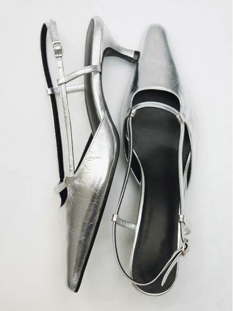Sandalias de mujer con talón d - Leather Classic Strap reseña y precio